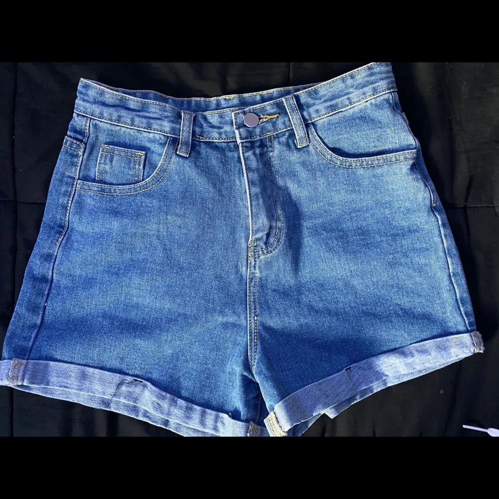 Vintage Blue Jean Shorts